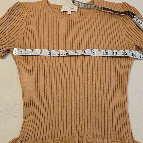 Bohme ribbed cropped top size small - Picture 5 of 8